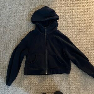 LULULEMON scuba oversized full zip hoodie in NAVY!